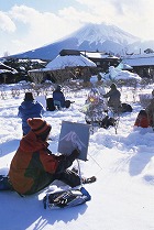 2010年 フォトコン 一般部門 特別賞 雪上のカルチャー教室/吉田和夫