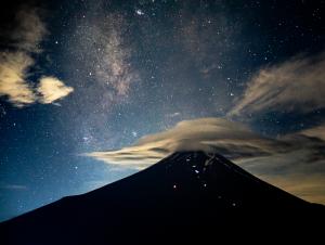 シルバー賞天空の天の川画像