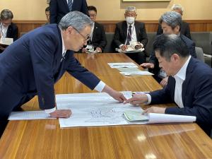 村長による概要説明